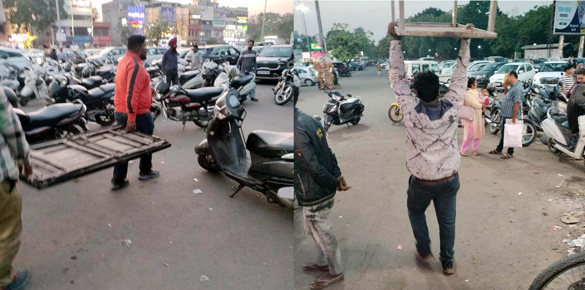 Illegal encroachment removed in Phase 1 and Phase 5